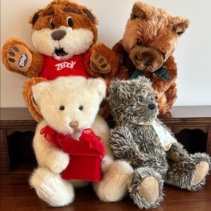 Teddy bear collection, Gund, Ty and Zeddy